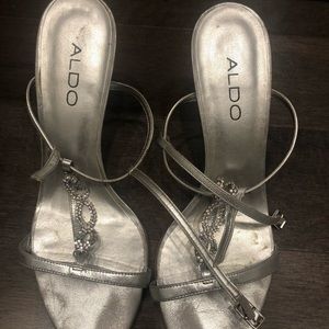 Also silver diamond heels